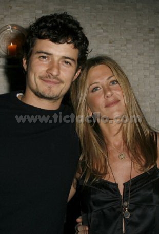 Jennifer Aniston et Orlando Bloom