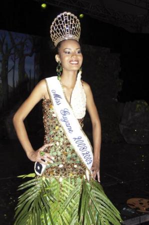 Carmen Prince, Miss Guyane 2008