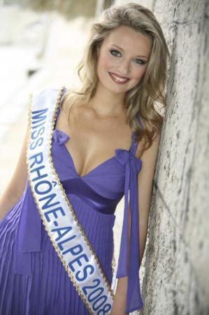 Armonie Jenton, Miss Rhône-Alpes 2008