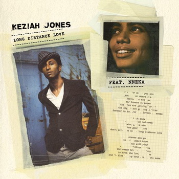 Long Distance Love - Keziah Jones et Nneka - Pochette