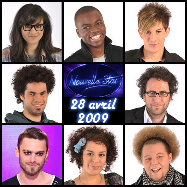 Nouvelle Star 2009 - Prime 28 avril