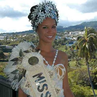 Miss Tahiti 2010 Poehere Hutihuti Wilson