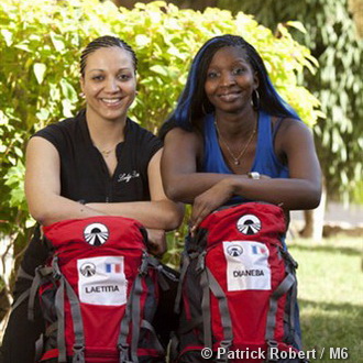 Laetitia et Dianéba - Pékin Express 2011