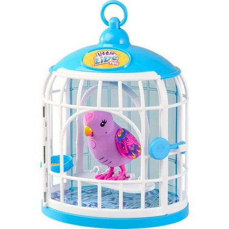 Bella la Belle dans sa cage - Little Live Pets Bird