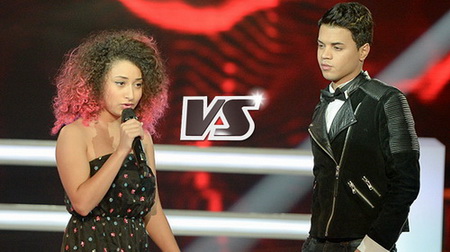 Battle Dalia / Yann'Sine Jebli - 28 février 2015 - The Voice 4