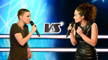 Battle Anne Sila / Pompom Pidou - 14 mars 2015 - The Voice 4