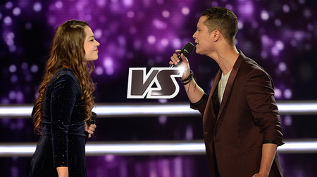 Battle Sharon Laloum / Andrew - 7 mars 2015 - The Voice 4